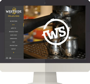 Westside Cafe Web Design
