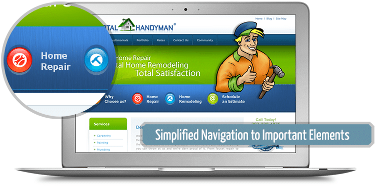 Website Navigation