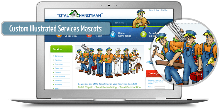 Website Illustrations